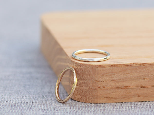 Hammered Ring Band