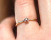 Dainty Garnet Ring