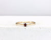 Dainty Garnet Ring