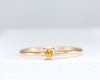 Dainty Citrine Ring